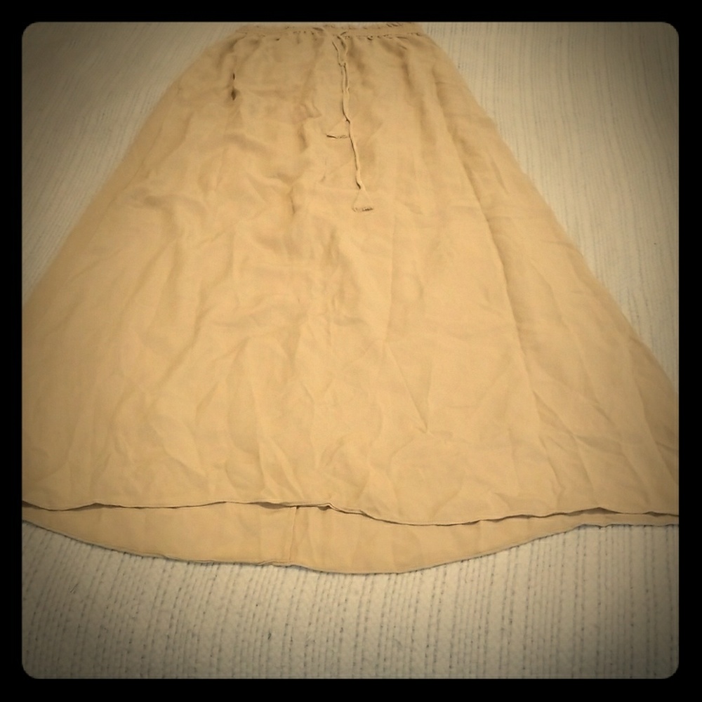 t. babaton 100% Silk Skirt